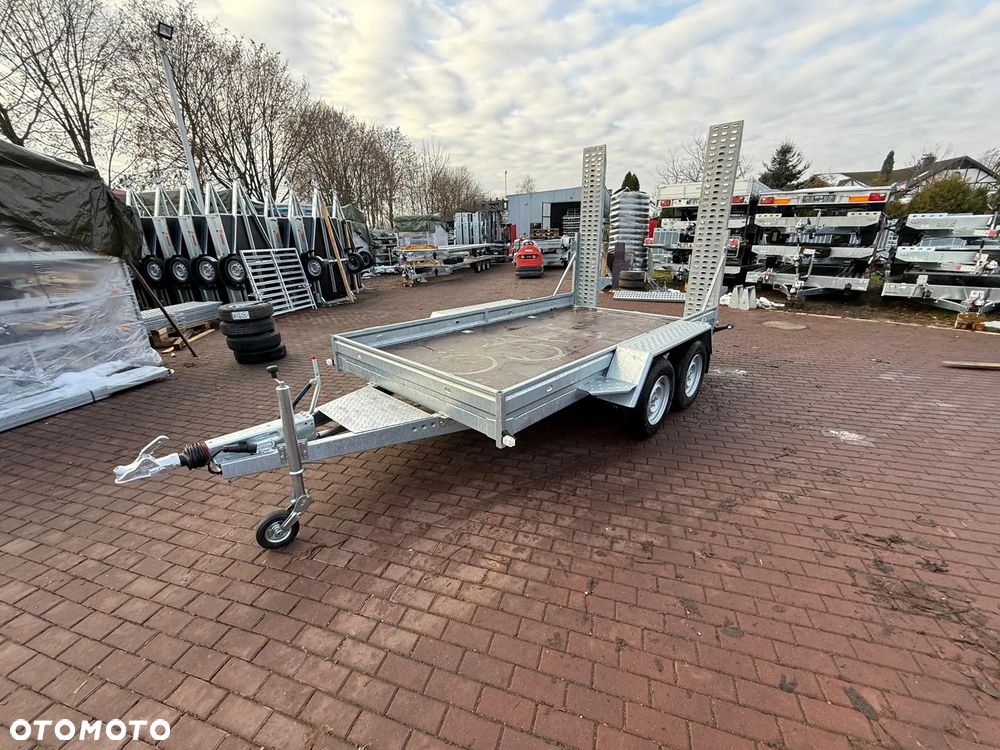 Niewiadów Przyczepa do przewozu sprzętu budowlanego Niewiadów K3535 355x183cm 3500kg 2 osie pod koparke koparka walec MOTOMUS - 1