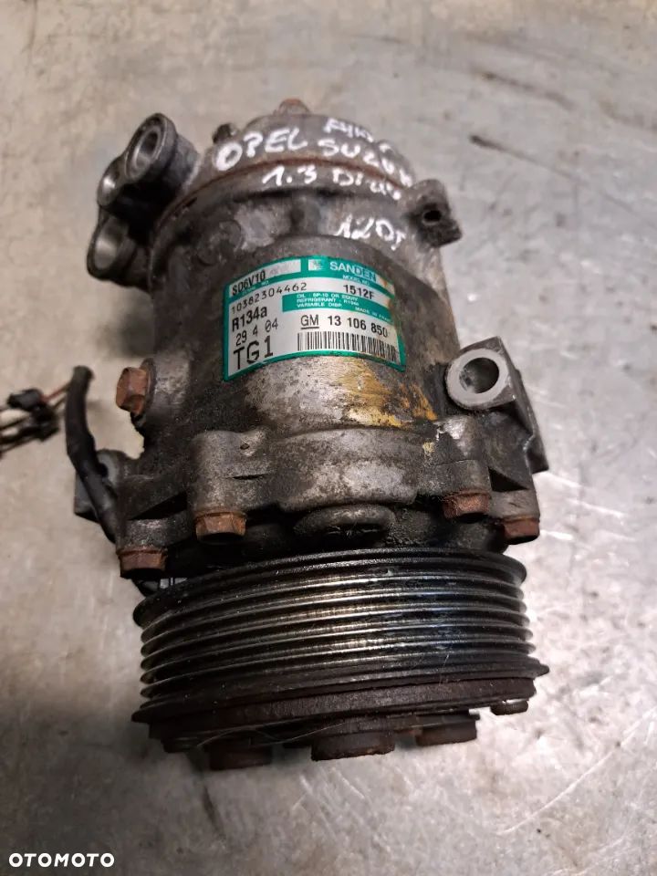 SPRĘŻARKA KLIMATYZACJI SD6V10 1512F OPEL SUZUKI FIAT