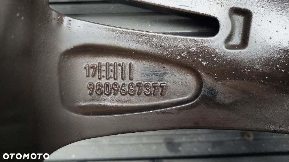 Felgi aluminiowe Peugeot 3008 II GT LINE komplet 9809687377 7.5J×18 CH5-49 5×108 - 3