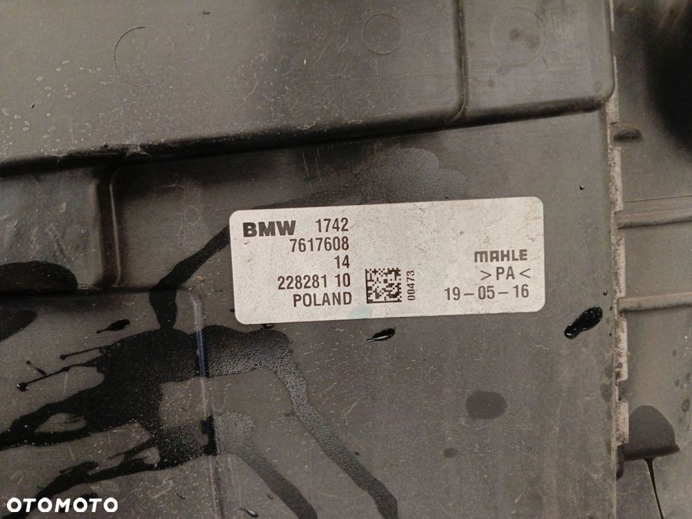CHŁODNICE KOMPLET MINI CLUBMAN F54 (2015-2019) 2.0 D 150KM 7617608 - 2
