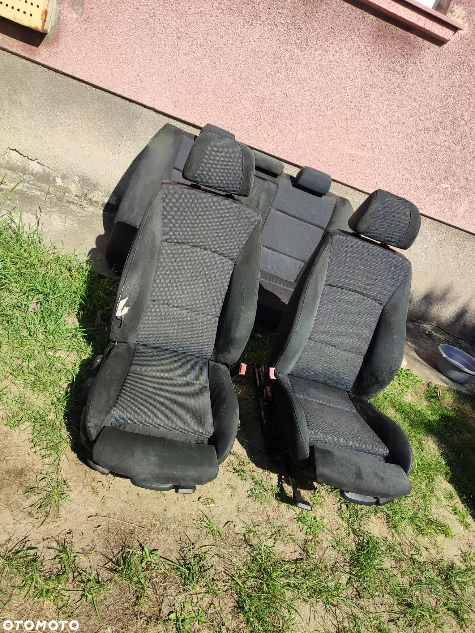 Fotele SportSize M-Pakiet Alkantara Pompowane BMW E90 - 2