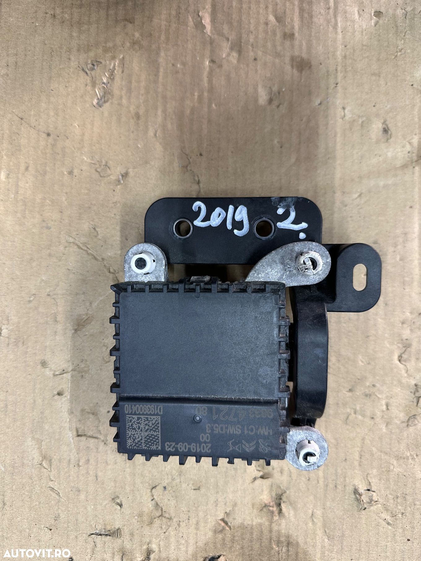 Senzor radar, distronic PEUGEOT, OPEL, CITROEN  an 2018-2024 cod 9833472180 - 1