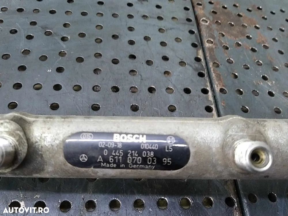 Rampa injectoare 2.2 cdi mercedes e class w211 0445214038 a6110700395 - 3