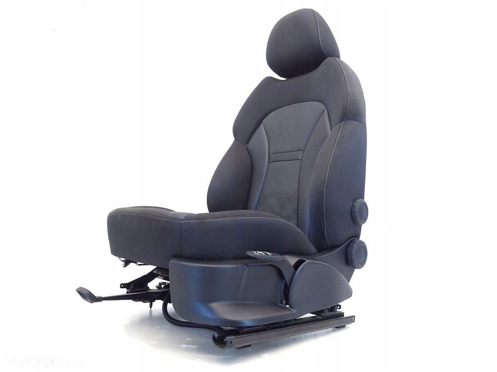 FOTEL LEWY PRZÓD PRZEDNI KIEROWCY AUDI A1 8X 5D SB SPORTBACK MATERIAŁOWY - 2