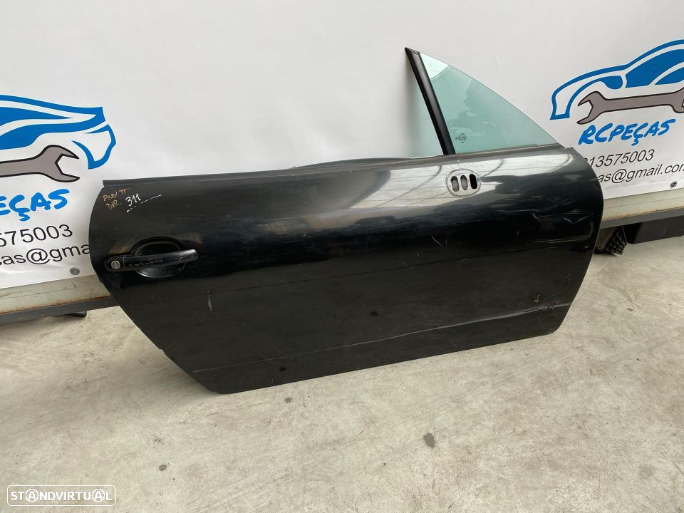 PORTA PORTAS FRENTE FRONTAL DIREITA AUDI 8N0831052C 8N0831052 AUDI TT 8N 8N9 FECHO ELEVADOR MOTOR PUXADOR VIDRO - 2