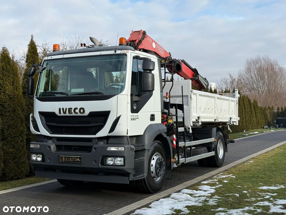 Iveco STRALIS 330 / 4x2 / FASSI F135 / WYWROTKA - 4