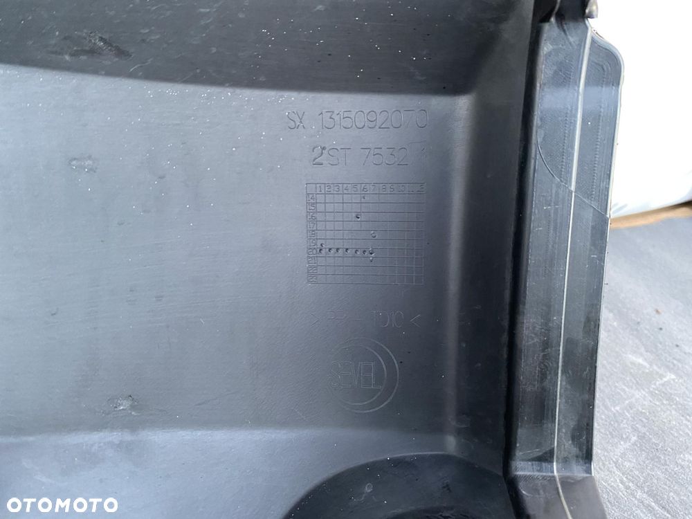 DUCATO BOXER JUMPER 14- NAROŻNIK ZDERZAK PRZEDNIEGO LEWY CZARNY HALOGEN - 8