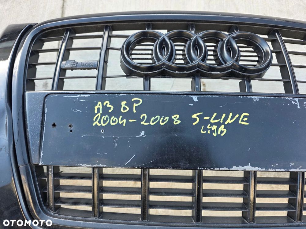 ZDERZAK PRZÓD AUDI A3 8P S LINE 2004-2008 LY9B KOMPLETNY ORYGINAŁ ! - 16