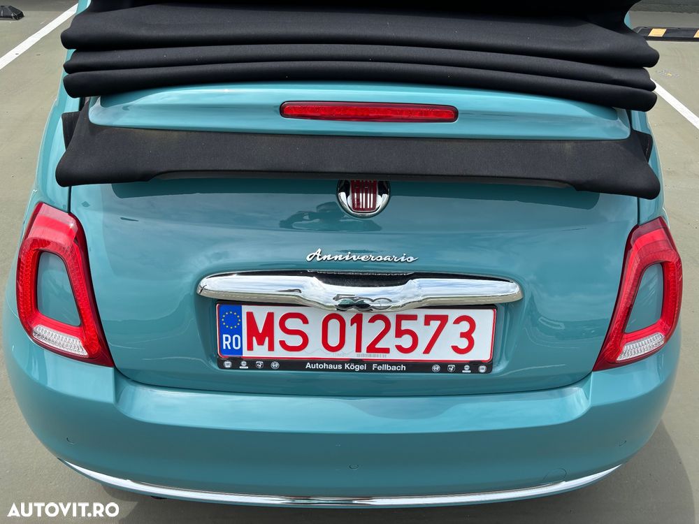 Fiat 500 0.9 8V TwinAir Dualogic Start&Stopp Anniversario - 9