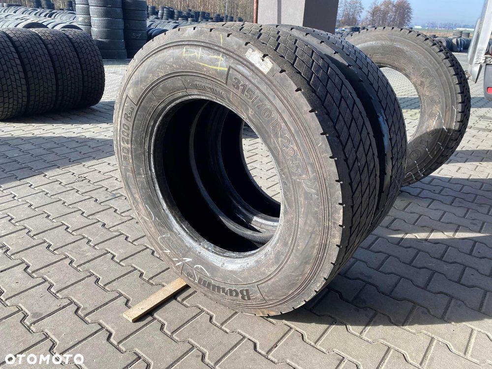 Opony 315/70R22.5 BARUM BD200 ROAD Napędowe 7-9mm - 6