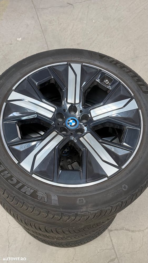 Vând jante originale BMW IX I20 pe 21” cu anvelope de iarnă - 1