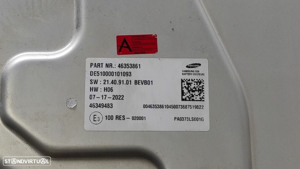 BATERIA PARA VEÍCULOS ELÉTRICOS FIAT 500 E NEW 500 ICON HB - 9