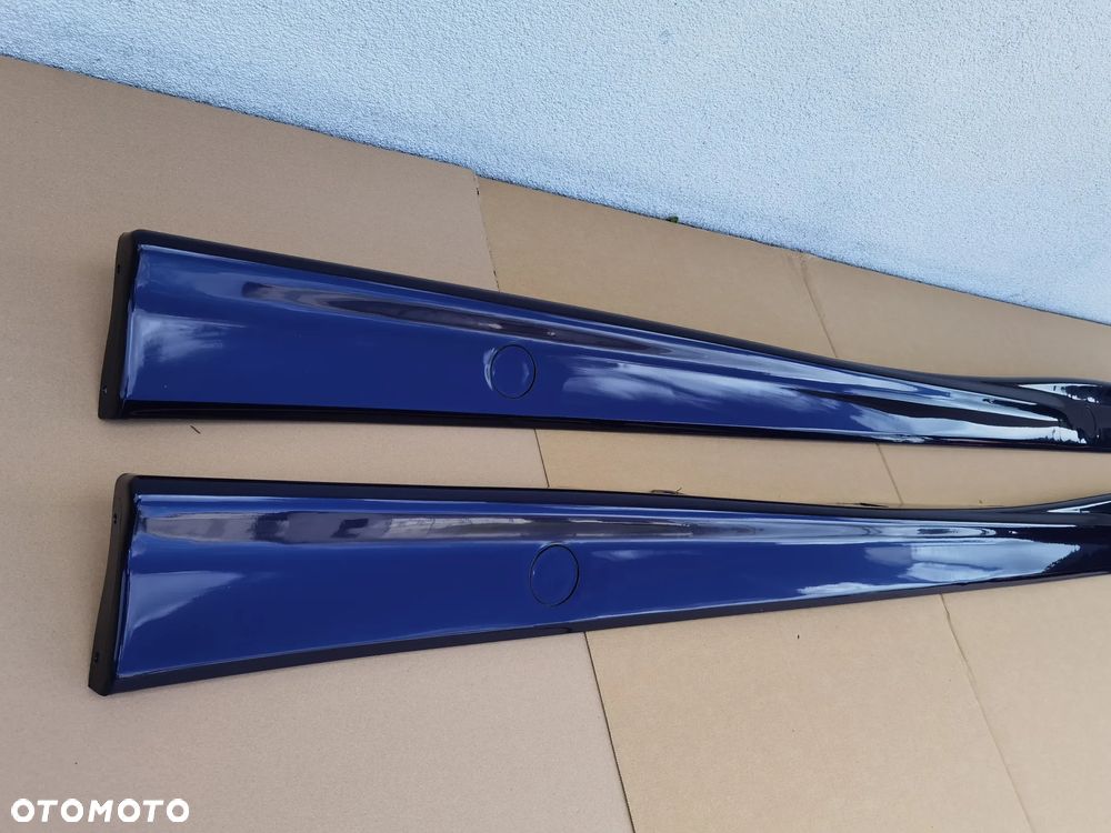 Nakladki progowe PROGI BMW E36 M3 M PAKIET Montrealblau WYSYŁKA - 2