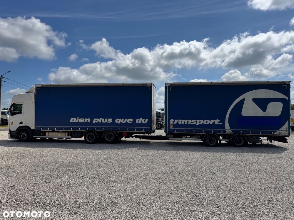 Scania R 500 6X2 Euro 6 Zestaw Z Przyczepą Przejazdowy Dach Zsuwany - 6