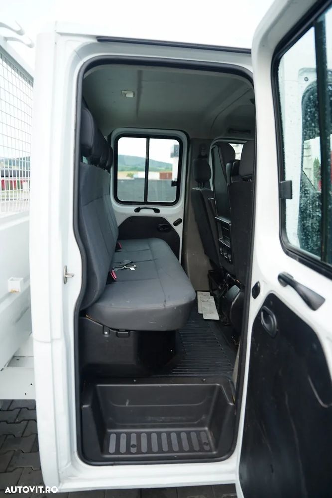 Renault MASTER / DCI 150 / BASCULATOR / CAMION CU TRACȚIE MIXĂ 7 LOCURI / MANUAL / DOUĂ RULOURI - 37