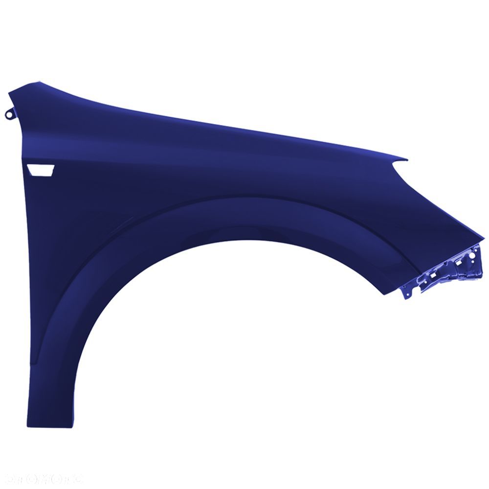 BLU Błotnik OPEL ASTRA H 3 III Z20Z prawy niebieski 04-14 przód RoyalBlue - 2