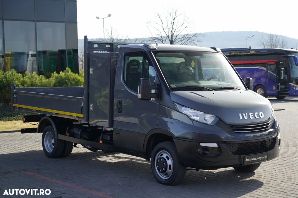 Iveco DAILY 35-180 / BASCULATOR SPATE / HI-MATIC / DUBLU / IMPORTAT - 10