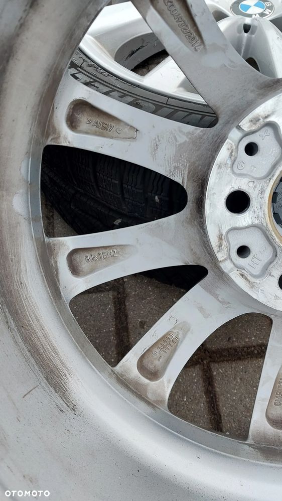 BMW G11 G12 G14 G15 G16 G32 G30 KOŁA ZIMA 18" ORYGINAŁ IDEALNE michelin 245/50r18 RUNFLAT - 7