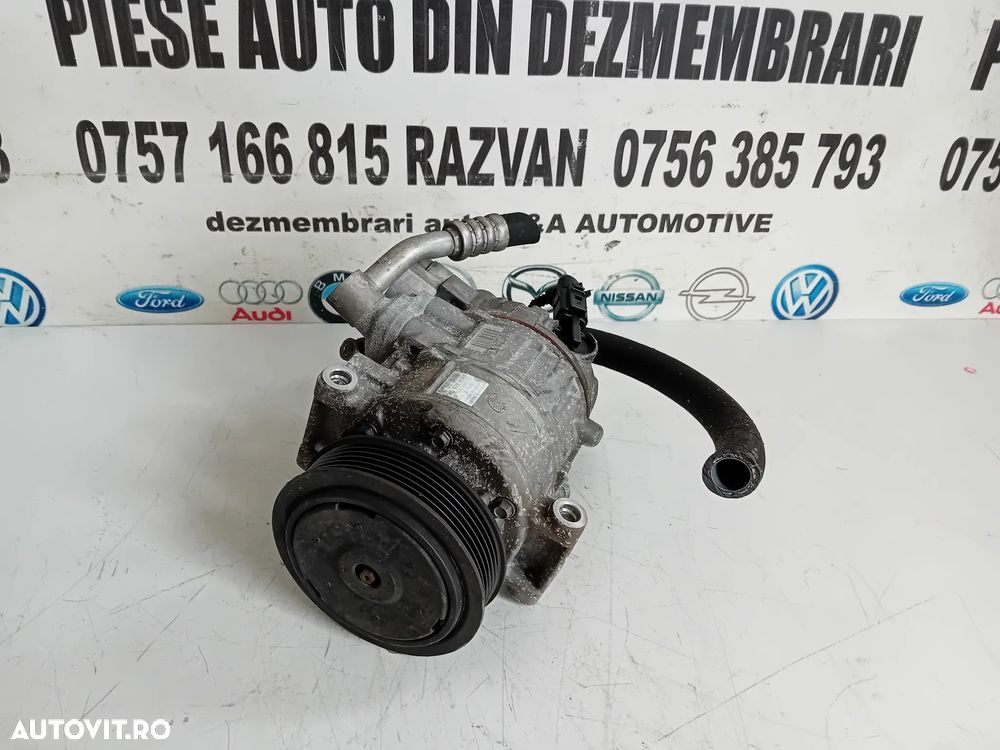 Compresor Clima Vw Golf 6 Passat B7 Touran Seat Leon Skoda Octavia 1.6 Benzina Motor CHG 1K0820859T - 2