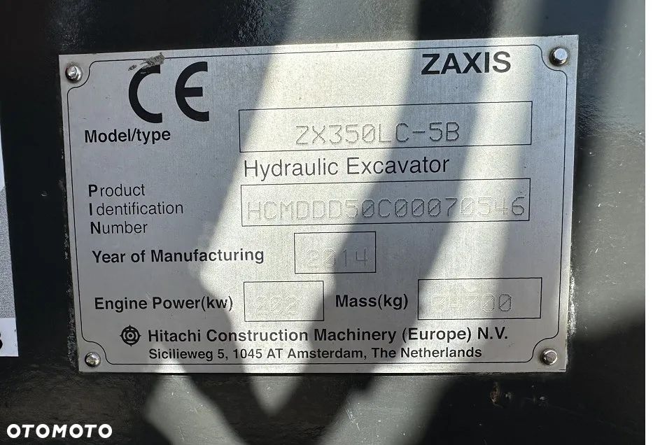 Hitachi ZX350LC-B - 4