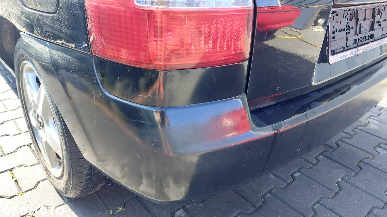 KOMPLETNY TYŁ DEMIO I A3F KLAPA BAGAŻNIKA ZDERZAK TYŁ LAMPY SPOILER - 13