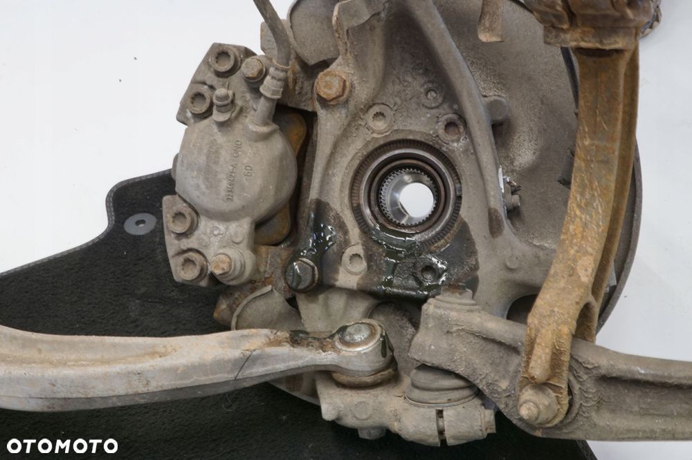AUDI A6 C7 LIFT 15R ZWROTNICA WAHACZ LEWY PRZÓD 2.0TDI 4G0407241D - 3