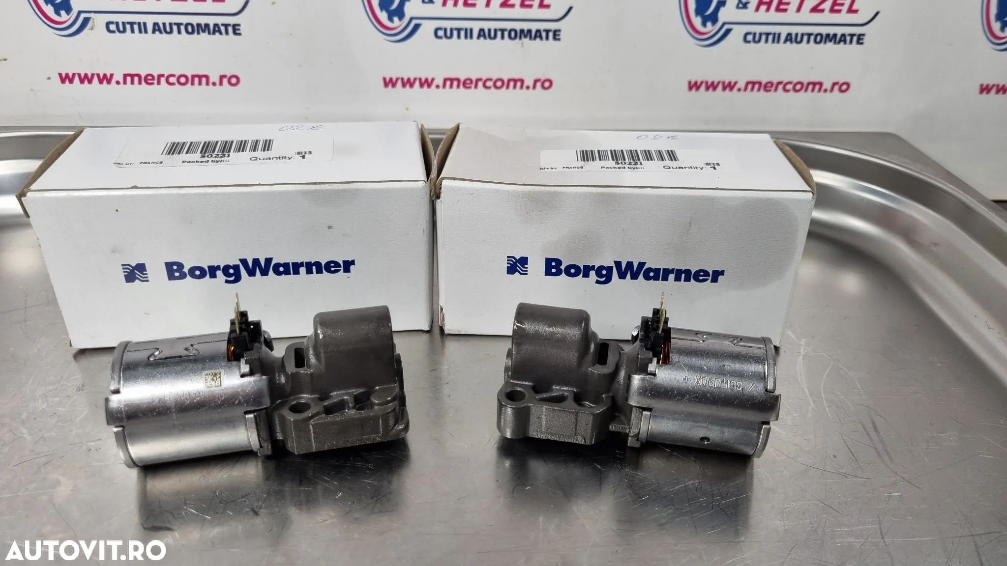 Solenoid Control Presiune Ambreiaj / N215 N216 / DSG 02E DQ250 6 viteze / VW PASSAT CC / GOLF 5 / SKODA OCTAVIA / SUPERB / 2005+ - 1