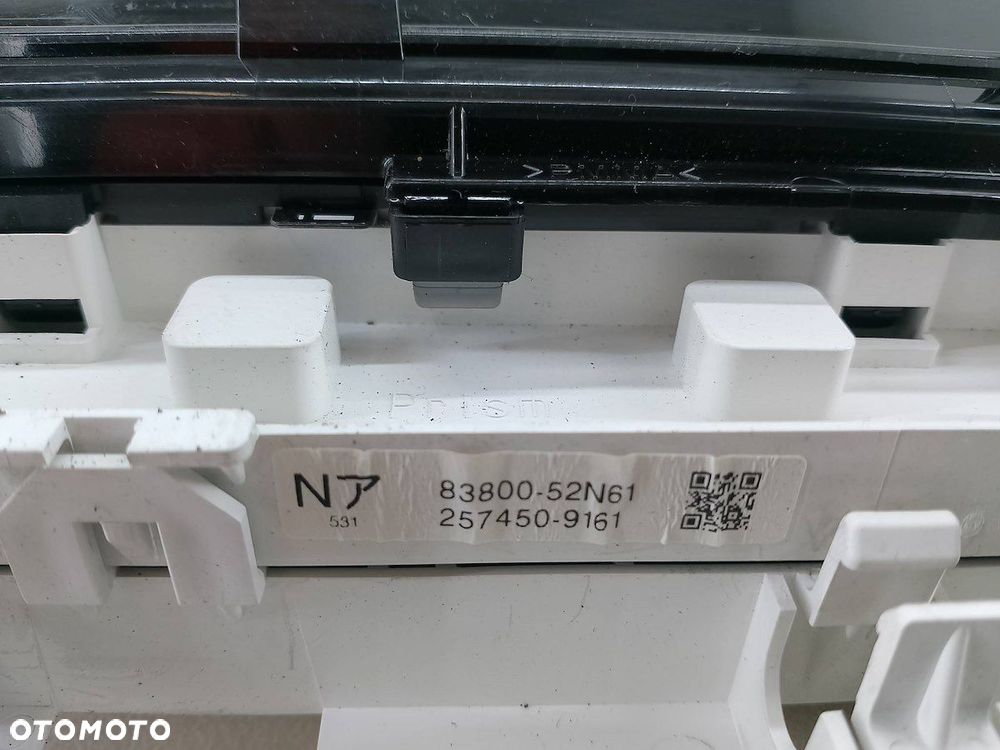 LICZNIK TOYOTA YARIS II ( 06-11 ) 83800-52N61  257450-9161 1.5 16V - 8