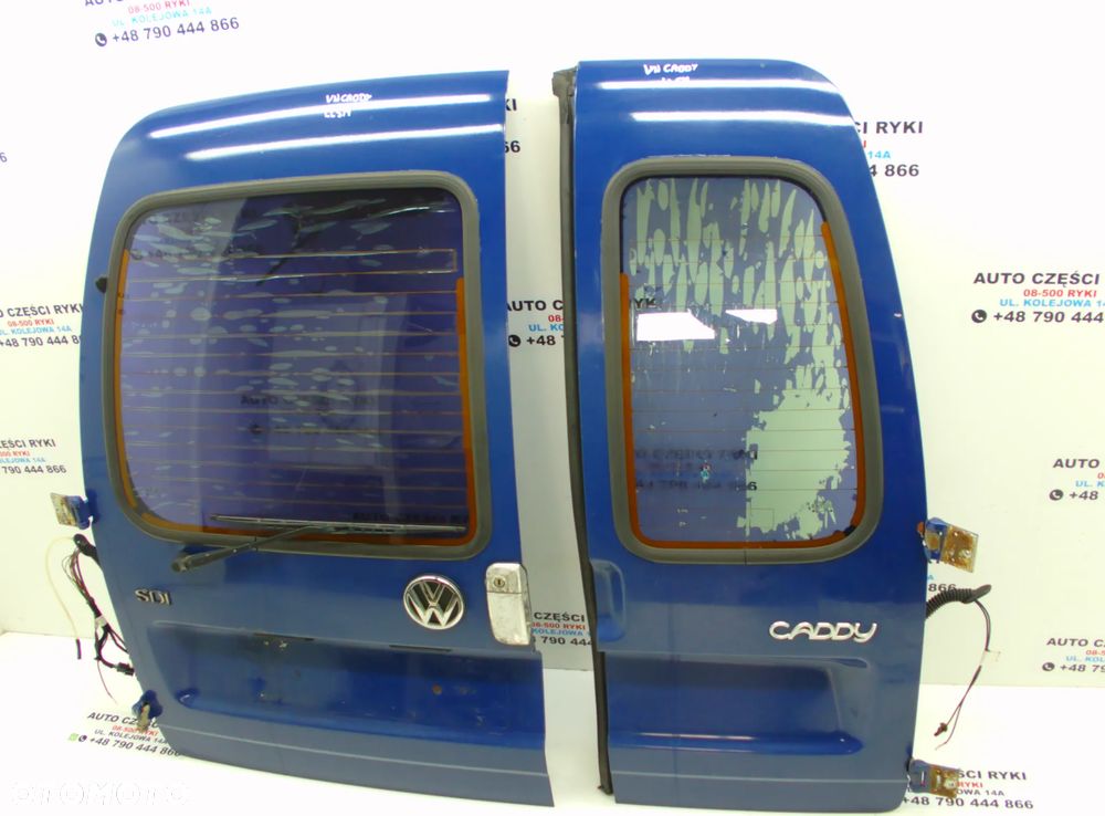 VW Caddy I Drzwi Tył Skrzydło - 2