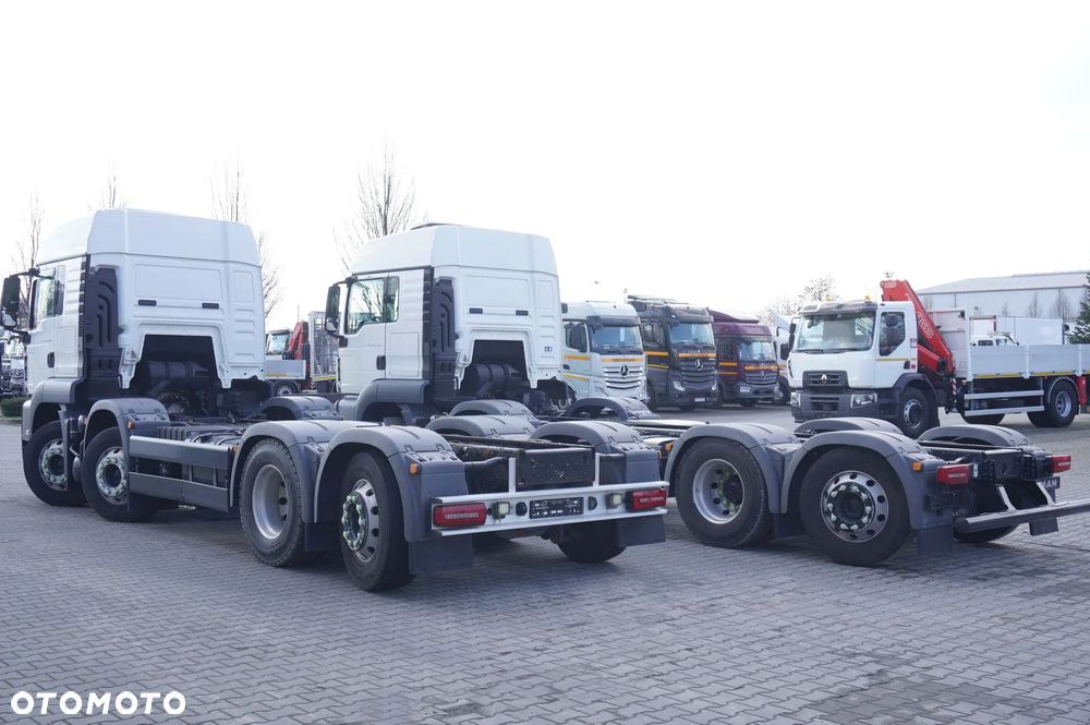 MAN TGS 35.420 8×2 / Chassis 6.4 m / 3 steered axles / 3 units - 5