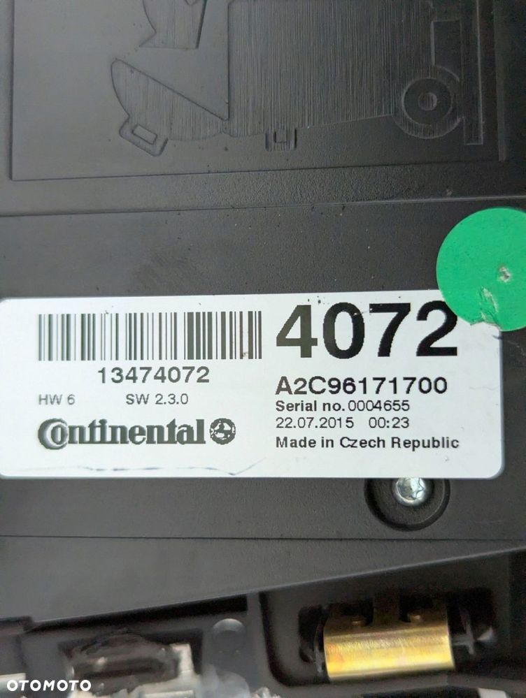 Opel Zafira C 2011-2015 radio panel wyświetlacz - 11