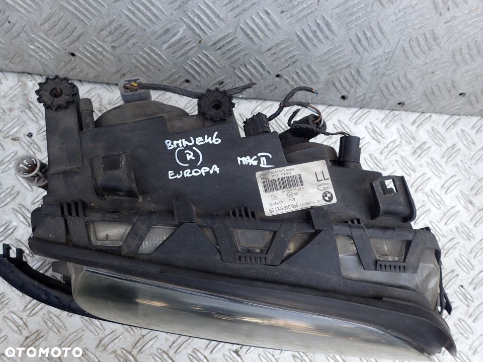 LAMPA PRAWA PRZÓD 6910956 BMW E46 EUROPA RADOM - 2