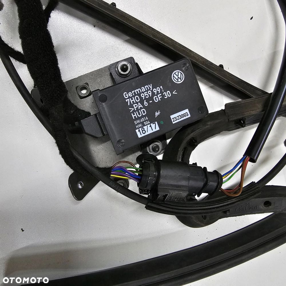 VW T5 LIFT T6 zamek rolka uszczelka drzwi przesuwnych elektrycznych LEWYCH - 3