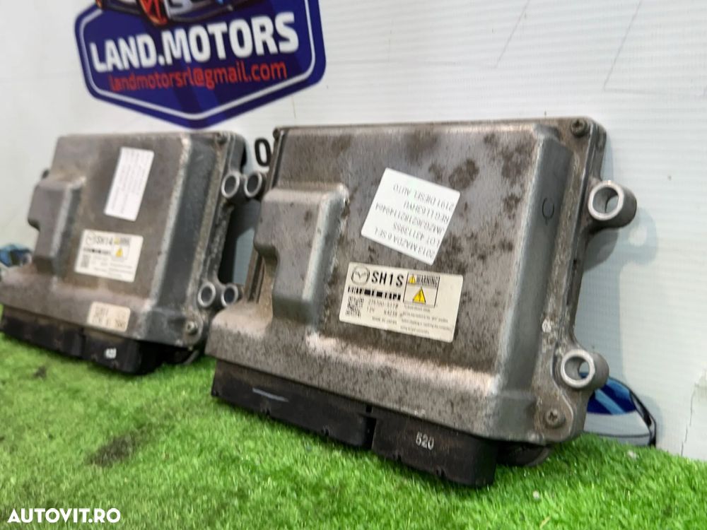 CALCULATOR MOTOR ECU (2 BUC.) MAZDA 6 2.2 DIESEL 2013 / 2016 / SEDAN COD OEM SH1418881A 275700-6334 SH1S18881J 275700-5178 2012-2018 - 3
