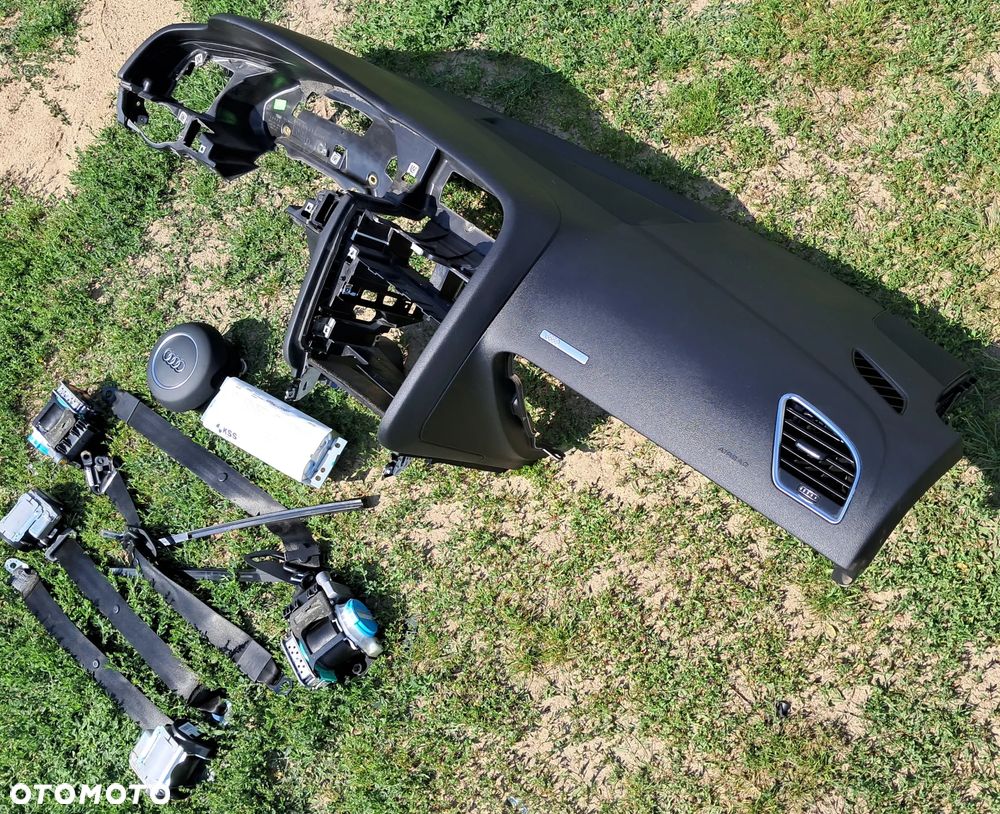 Audi A5 8T LIFT CABRIO COUPE SPORTBACK Deska Rozdzielcza Konsola + 4x Pas Bezpieczeństwa + AIRBAG - 1