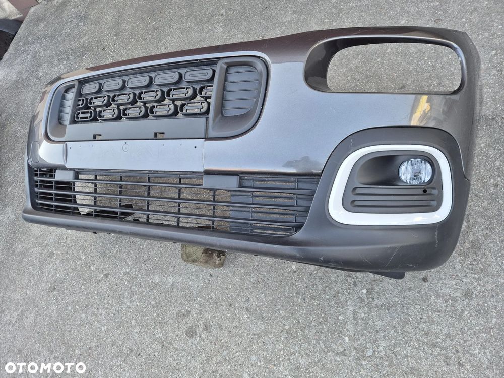 Citroen Berlingo III Multispace 18- zderzak przedni kratka osłona pod chłodnice halogen VL IV - 1