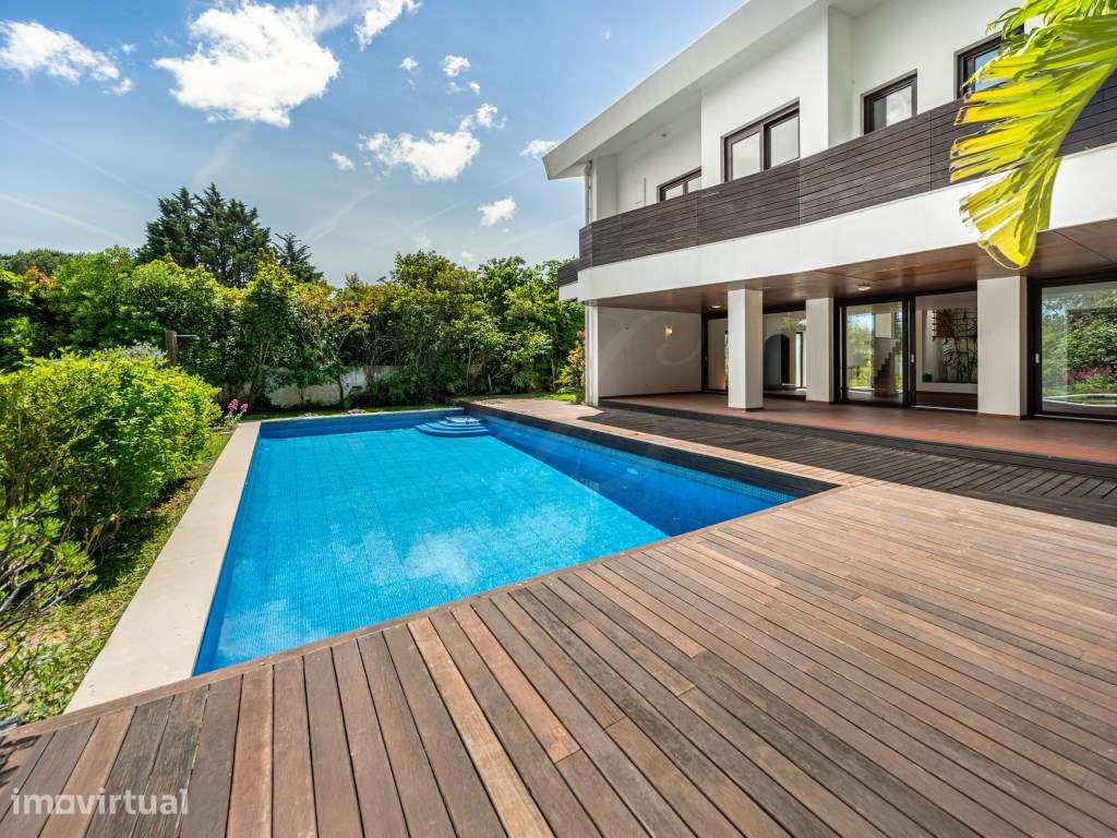Moradia T5+3 c/Piscina e na primeira linha de Golfe | Beloura - Grande imagem: 2/46