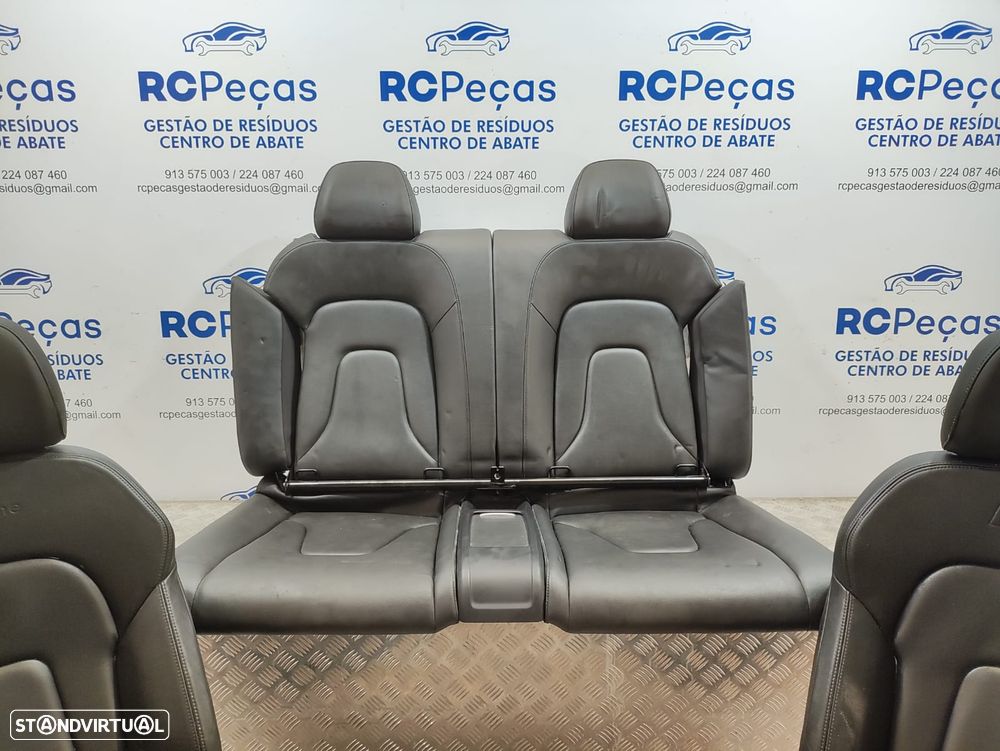 Conjunto Bancos Originais Pele Audi A5 8T S-Line Cabrio - 11