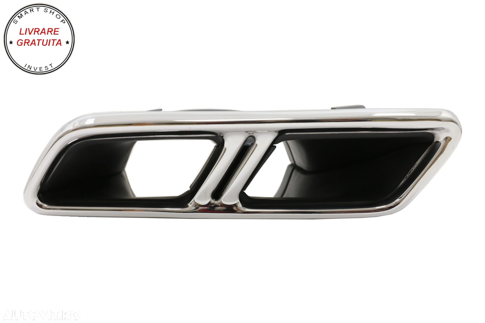 Difuzor Bara Spate cu Ornamente evacuare Mercedes E-Class W213 (2016-2019) E63S De- livrare gratuita - 7