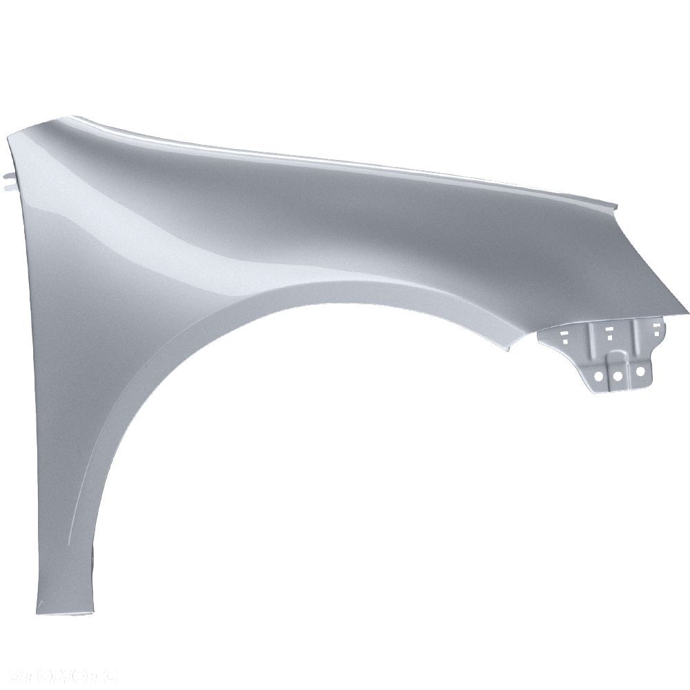 BLU Błotnik VW GOLF V 5 LA7W prawy srebrny 03-09 przód hatchback ocynk ReflexSilber - 2