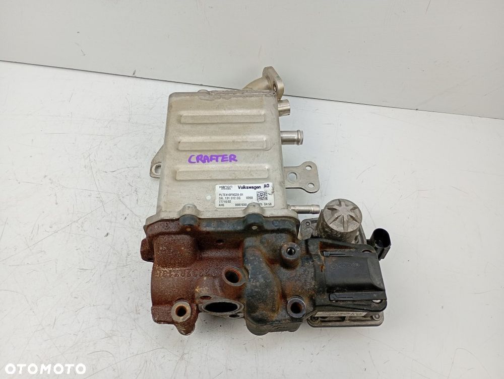 chłodnica spalin chłodniczka egr zawór vw crafter ii man tge 2.0 tdi 177 km 04l131512cg - 1