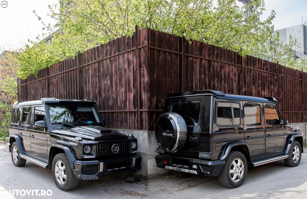 Bara Fata cu Prelungiri Aripi Extensii Mercedes G-Class W463 (1989-2017) G65 Desig- livrare gratuita - 16