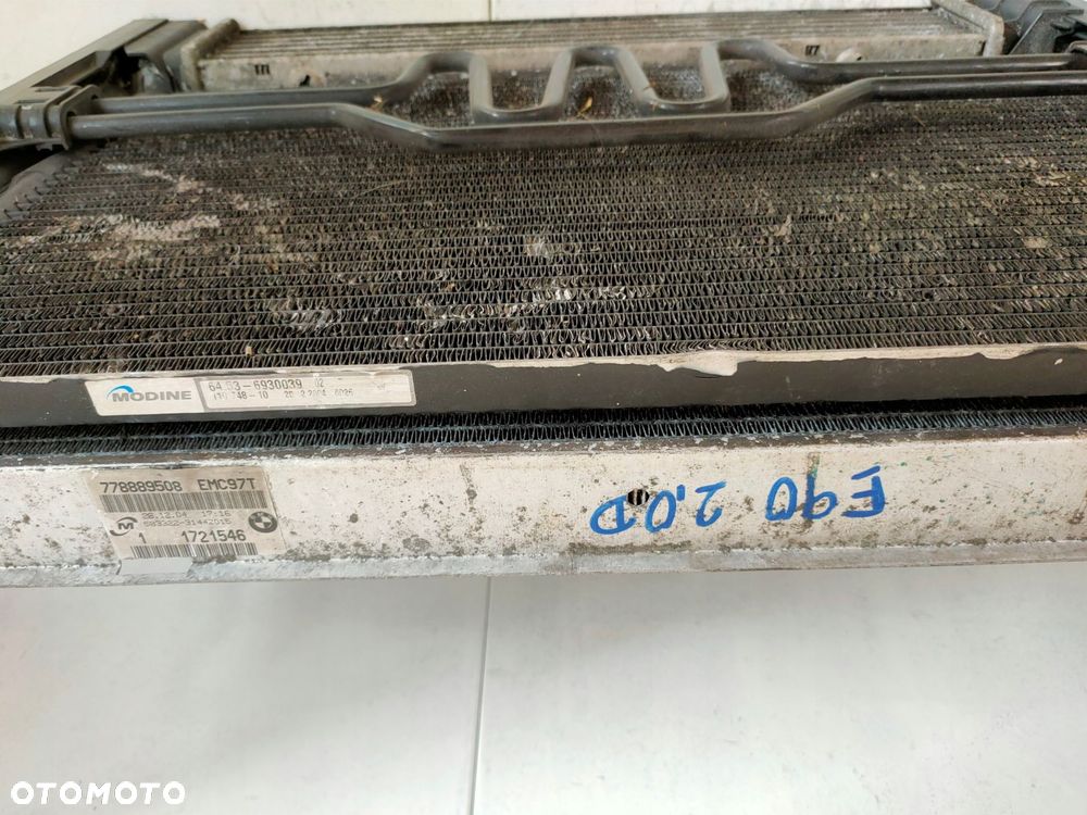 chłodnica wody bmw e87 2,0 d 778889508 - 2