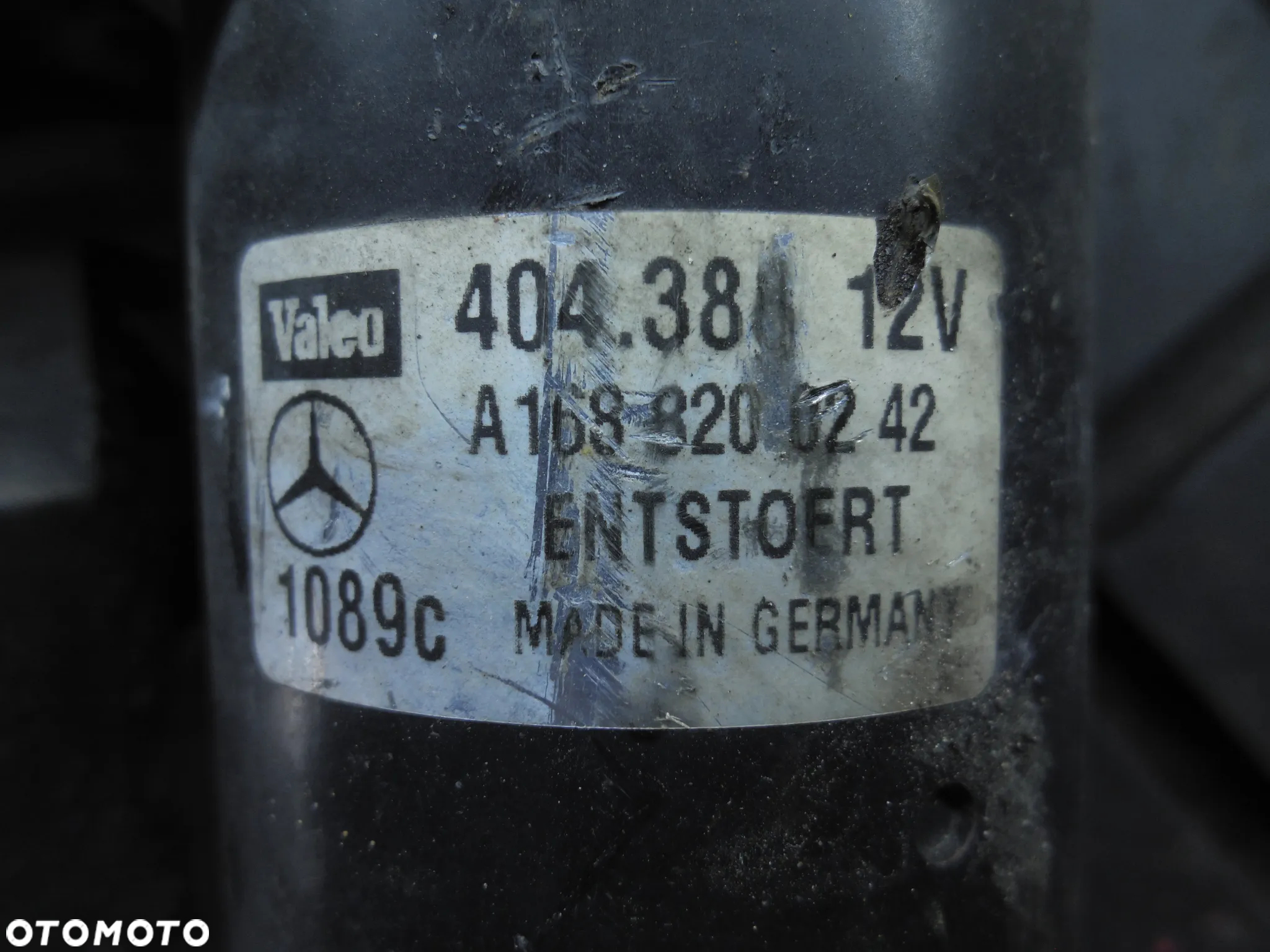 MERCEDES A W168 Mechanizm wycieraczek A1688200242 POSIADAM 6ZT - 2