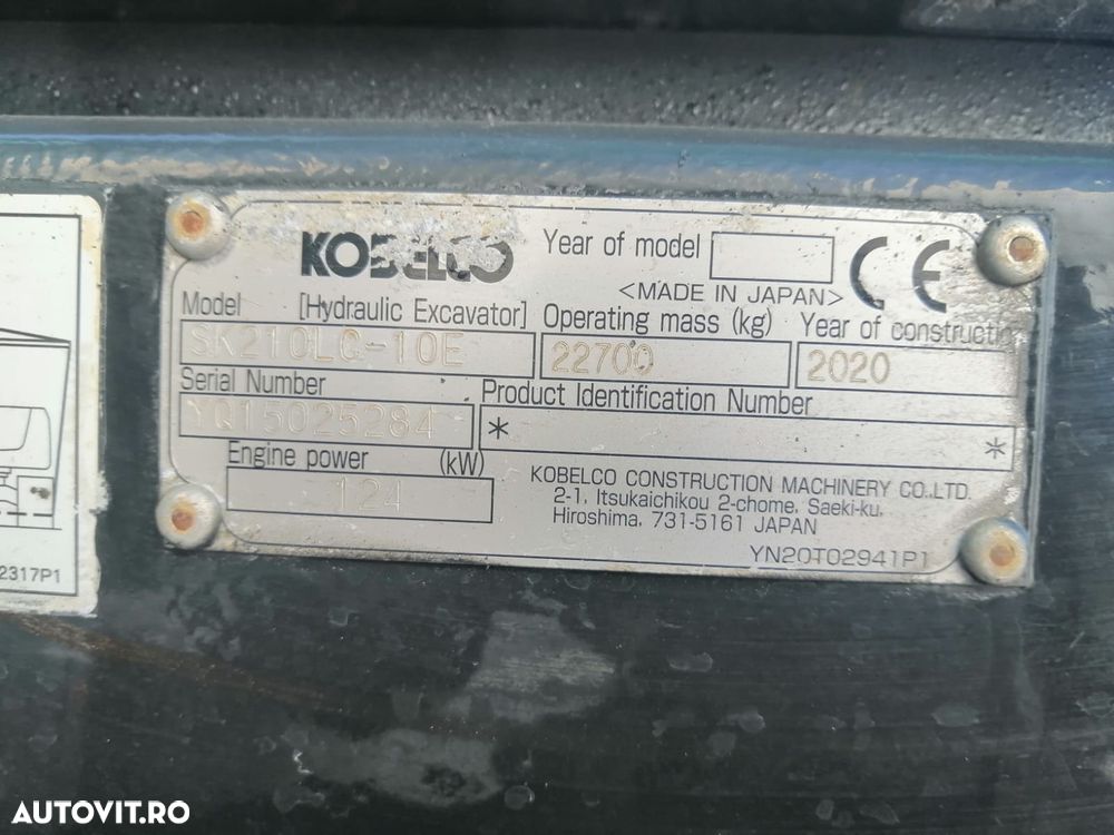 Kobelco SK 210 LC EXCAVATOR, TOP !!! - 31