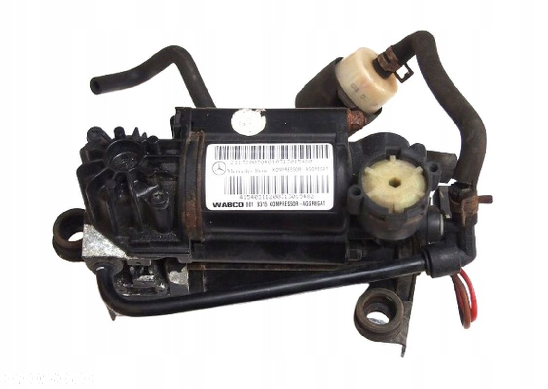 SPRĘŻARKA KOMPRESOR ZAWIESZENIA MERCEDES W219 W220 W211 A2113200304 - 2