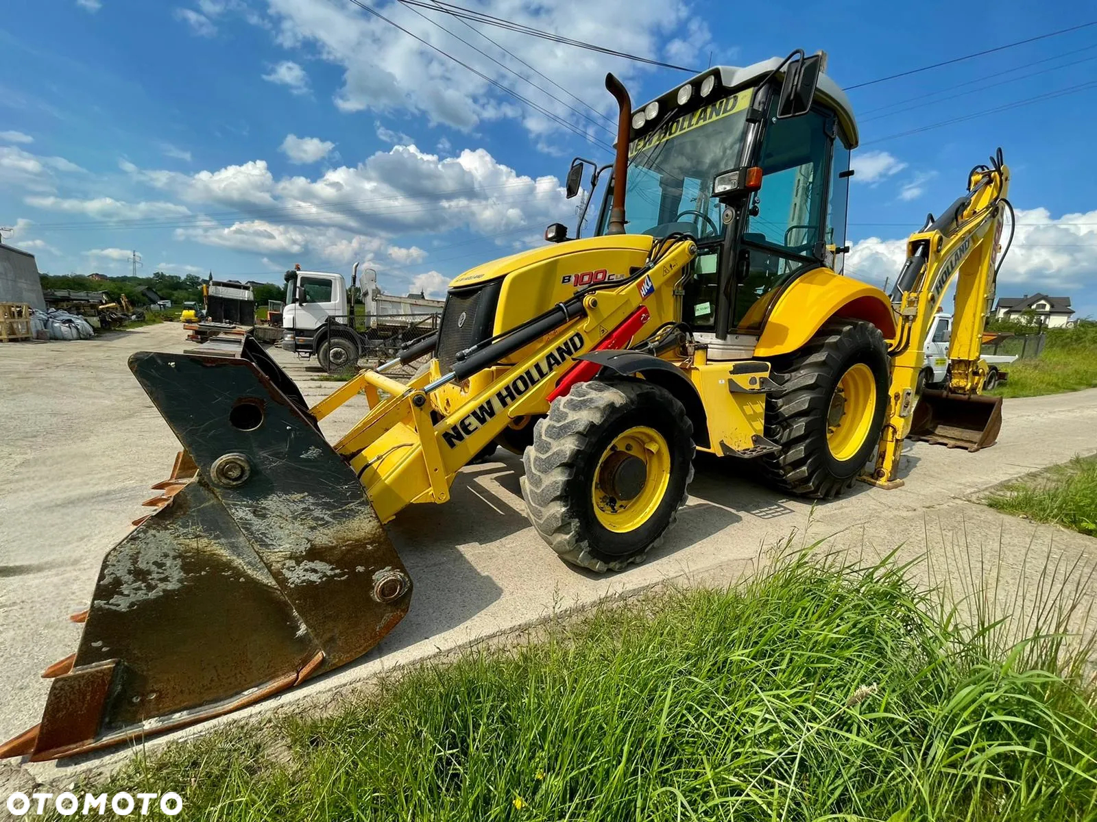 New Holland B100C** KOPARKO ŁADOWARKA NEW HOLLAND B100C** JOYSTICK** LEASING* ZAMIANA* SKUP* ROK 2015* - 3
