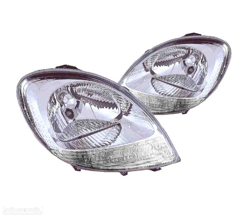 FARÓIS OPTICAS PARA RENAULT KANGOO II 03-08 KUBISTAR 04- - 1
