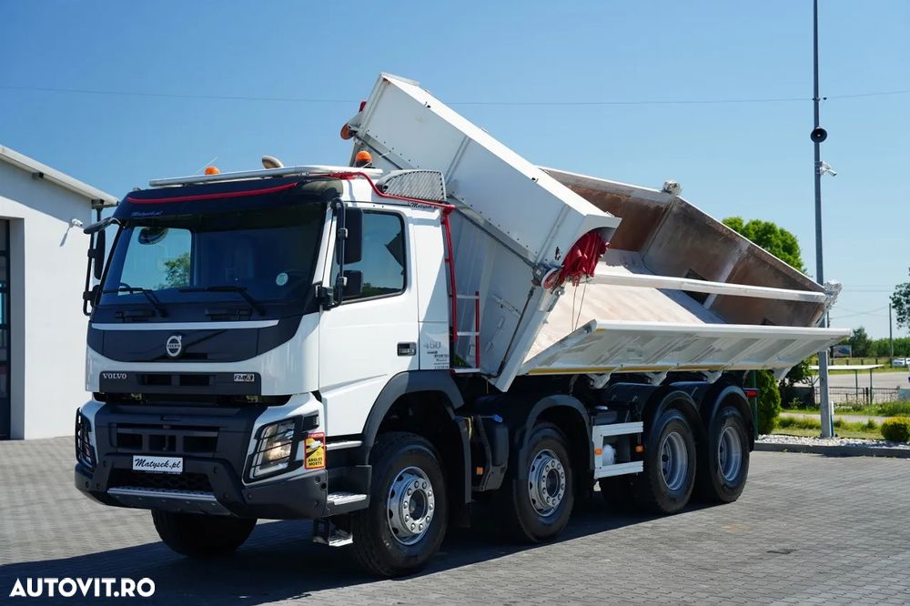 Volvo FMX 450 / 8X4 / BASCULATOR 2 LATE / HYDRODOLT / MEILLER KIPPER / I-SHIFT / IMPORTAT - 8