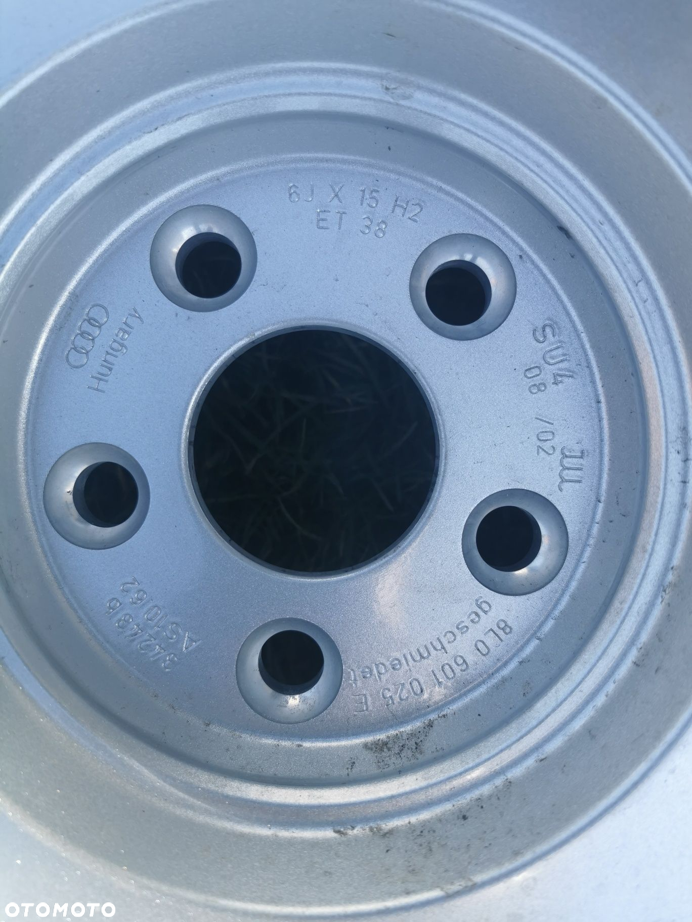 Felga Audi A3 6x15 ET38 8L0.601.025E  5x100 57.1 Nowa - 5